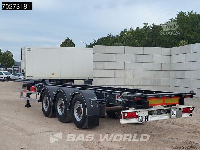 Containertransport Kässbohrer CSRIL0S0E123 3 axles