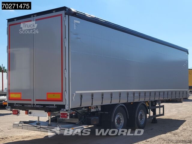 Bâches coulissantes System Trailers LPRS18 NEW Tailgate Lenkachse Hartholz-Bodenn