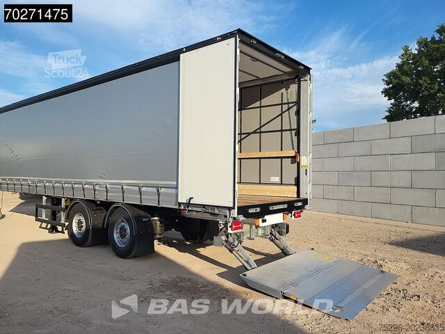 Bâches coulissantes System Trailers LPRS18 NEW Tailgate Lenkachse Hartholz-Bodenn