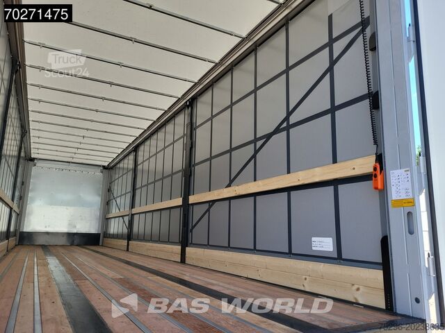 Schuifzeilen System Trailers LPRS18 NEW Tailgate Lenkachse Hartholz-Bodenn