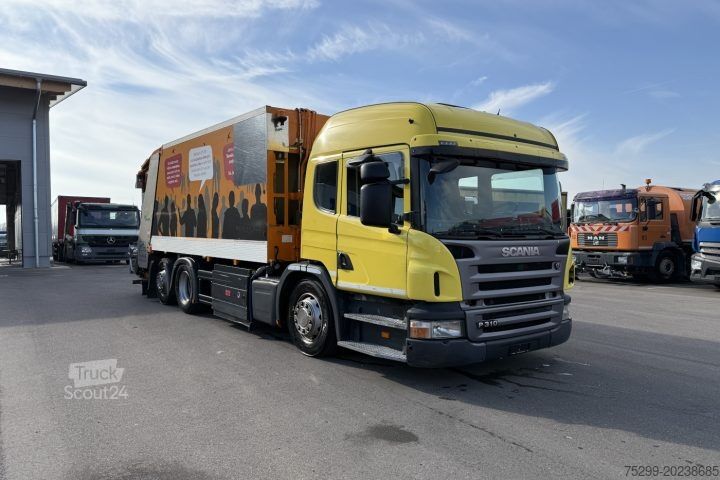 Autocompattatore Scania P310 6x2 CNG Biogas  / Swiss-Vehicle