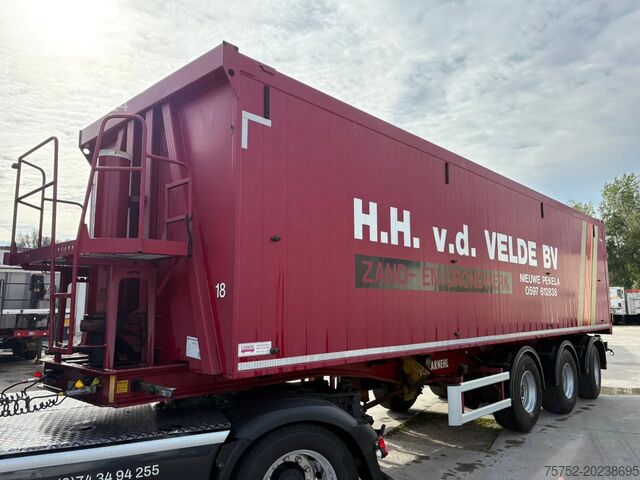 Camion de gunoi Carnehl 60m3 10 tons assen Bietenrek&Klep/deuren Stuura...