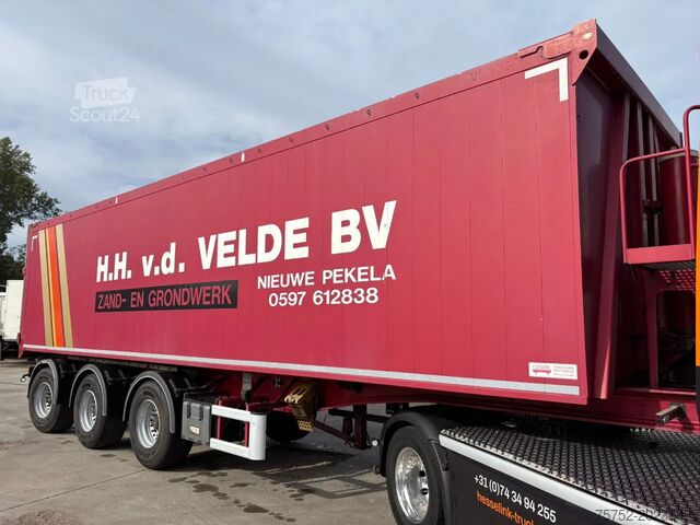 Camion de gunoi Carnehl 60m3 10 tons assen Bietenrek&Klep/deuren Stuura...