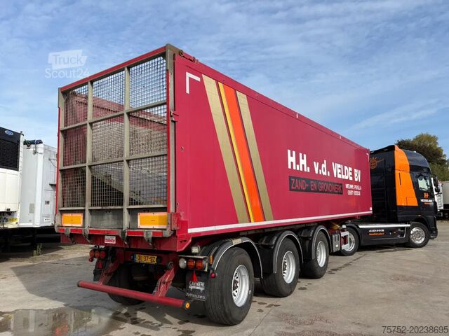 Camion de gunoi Carnehl 60m3 10 tons assen Bietenrek&Klep/deuren Stuura...