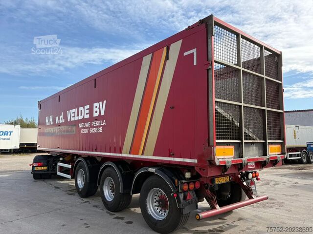 Camion de gunoi Carnehl 60m3 10 tons assen Bietenrek&Klep/deuren Stuura...