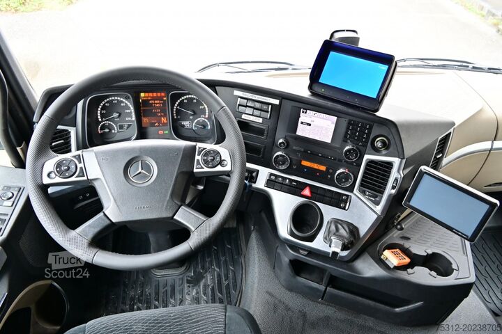 Valníkový nákladní automobil s plachtou Mercedes-Benz Actros 1845  Ersatzfahrzeug E6 Retarder LBW+FB