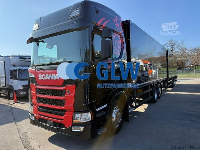 Italautó italáruszállító SCANIA SCANIA R500 GETRÄNKE 7,5 m LBW 2 TO.*HIGHLINE