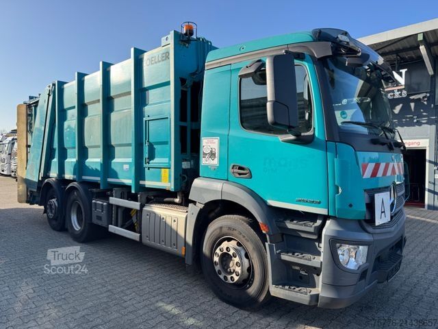 Camion à ordures MERCEDES-BENZ 2533 Antos Müllwagen Zöller