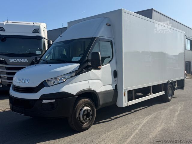 Vrachtwagen met bakwagen IVECO Daily 70c18 Koffer, HiMatic, LBW, Luft, E6, lima
