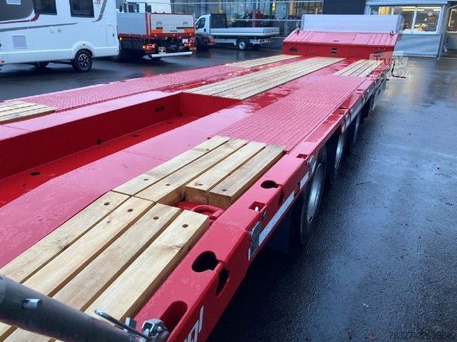Remorque porte-engins surbaissée Fliegl 3 Achs SattelTieflader SDS-S 470 T kurzf