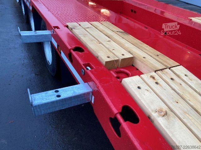 Remorque porte-engins surbaissée Fliegl 3 Achs SattelTieflader SDS-S 470 T kurzf