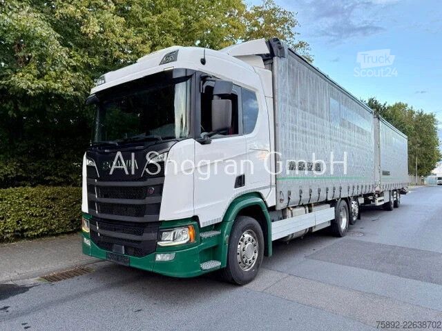 Plandeka Scania R500 6x2/Retarder/Eu6d/Edscha/LBW
