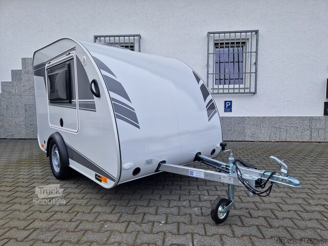 Koffer aanhanger trailershop TMC Mini Tommy schlafen campen reisen