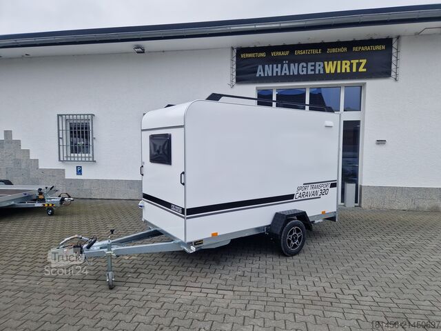 Remorque pour moto Tomplan Reisen Schlafen Sport Transport 320 Prem