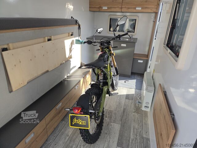 Remorque pour moto Tomplan Reisen Schlafen Sport Transport 320 Prem