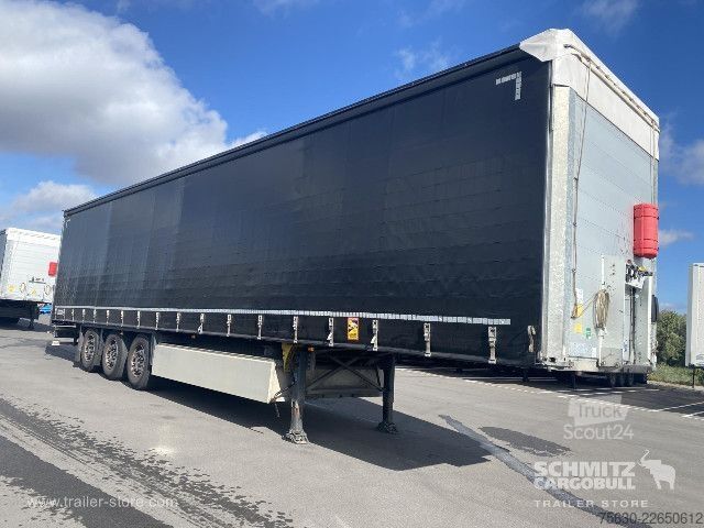 Open oplegger met zeil Schmitz Cargobull Semitrailer Curtainsider Standard