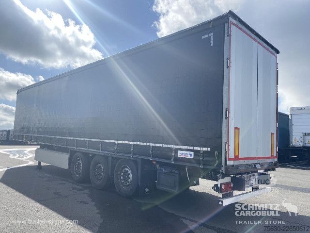 Open oplegger met zeil Schmitz Cargobull Semitrailer Curtainsider Standard