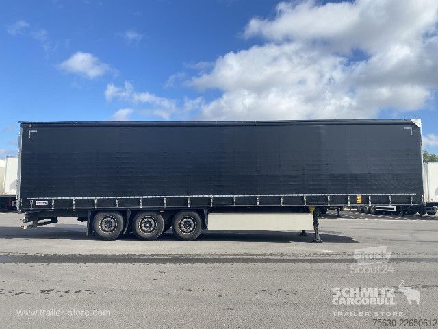 Open oplegger met zeil Schmitz Cargobull Semitrailer Curtainsider Standard