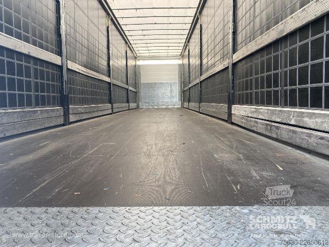 Open oplegger met zeil Schmitz Cargobull Semitrailer Curtainsider Standard