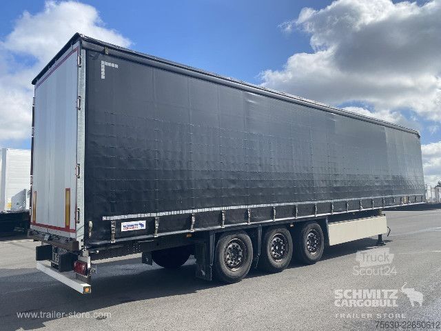 Open oplegger met zeil Schmitz Cargobull Semitrailer Curtainsider Standard