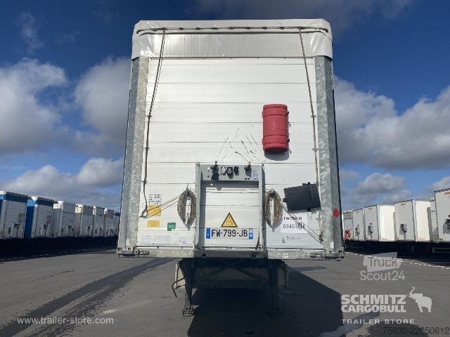 Open oplegger met zeil Schmitz Cargobull Semitrailer Curtainsider Standard