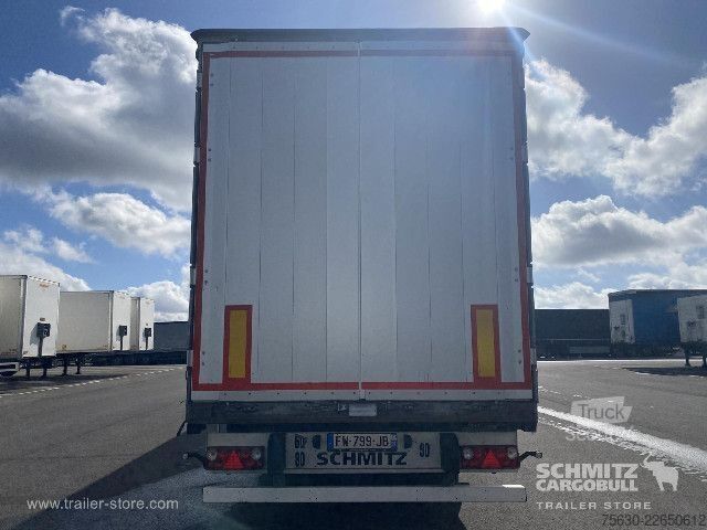 Open oplegger met zeil Schmitz Cargobull Semitrailer Curtainsider Standard