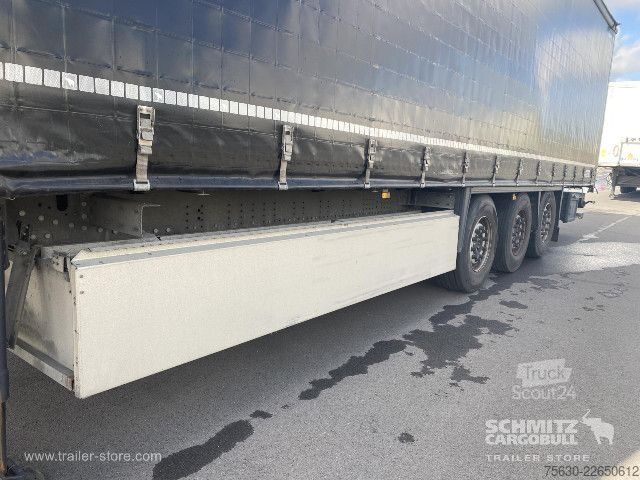 Open oplegger met zeil Schmitz Cargobull Semitrailer Curtainsider Standard