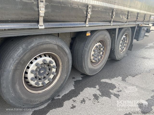 Open oplegger met zeil Schmitz Cargobull Semitrailer Curtainsider Standard