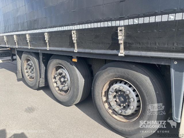 Open oplegger met zeil Schmitz Cargobull Semitrailer Curtainsider Standard