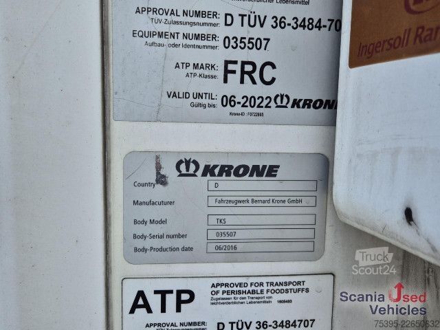 شبه مقطورة مبردة Krone KühlTK SLXe 400