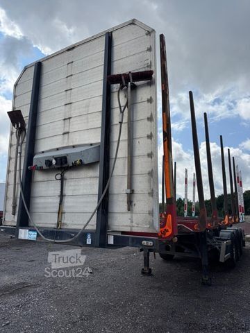 Holztransport Auflieger  BEFA , Rungenauflieger