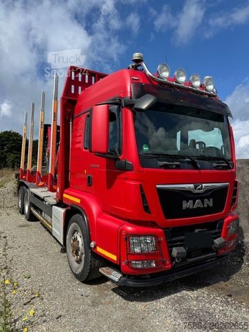 Holztransporter LKW MAN 26.500 , Hydrodrive, EpsilonZ83