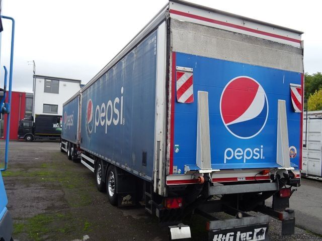 Valníkový nákladní automobil s plachtou MERCEDES-BENZ 2540 Antos*SafeServer*38 Pal.*2x 2,5 to LBW*Ret.