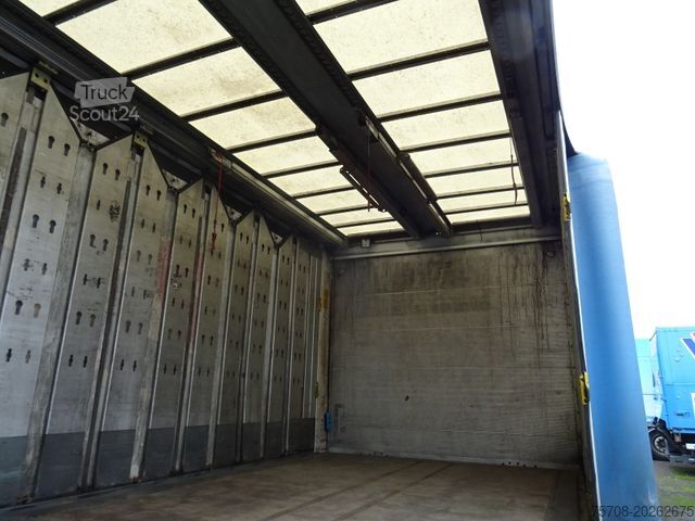 Plattewagen met zeil MERCEDES-BENZ 2540 Antos*SafeServer*38 Pal.*2x 2,5 to LBW*Ret.