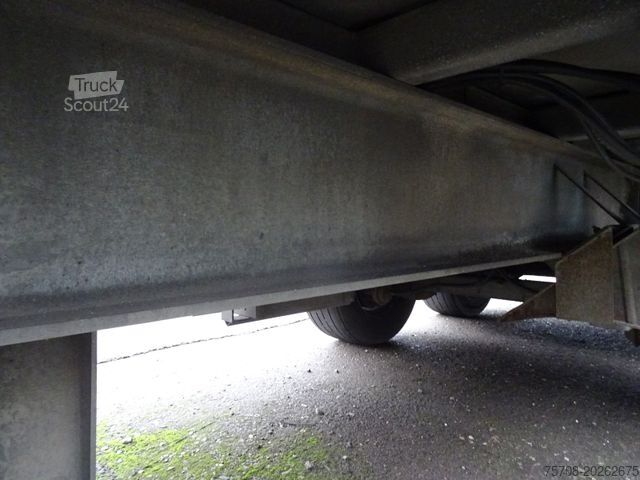 Plattewagen met zeil MERCEDES-BENZ 2540 Antos*SafeServer*38 Pal.*2x 2,5 to LBW*Ret.