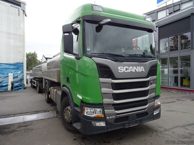 LKW mit Tankaufbau SCANIA R 410 next Gen*kpl. Zug*V2A Lebensmitteltank*Ret