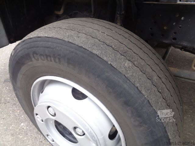 Fourgon benne basculante MERCEDES-BENZ Atego 822 Meiller AHK Hydraulik Kippanhänger