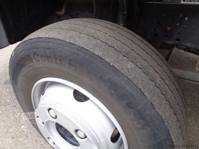 Benne tri-benne MERCEDES-BENZ Atego 822 Meiller AHK Hydraulik Kippanhänger