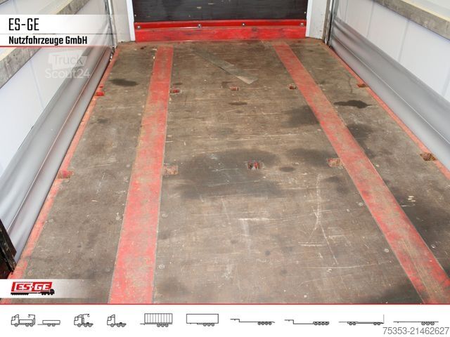 Semi-remorque bâchée KRONE 3-Achs-Sattelanhänger, Curtainsider