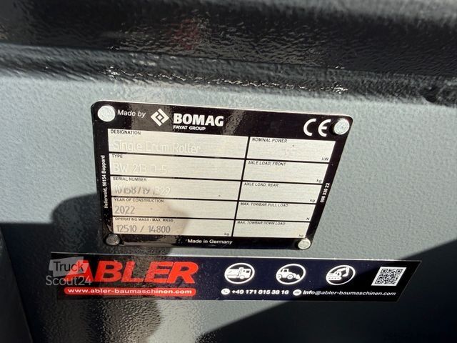 Μονότυμπανο οδοστρωτήρας BOMAG BW213 D-5 Walzenzug NEWUERTIG 390h