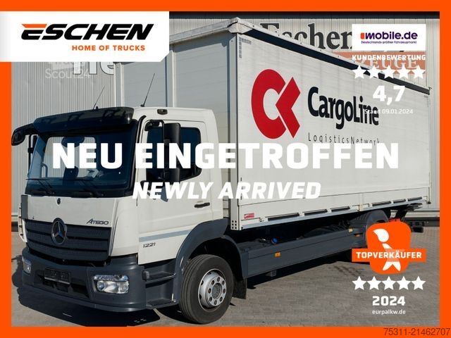 Camion plateau avec bâche MERCEDES-BENZ Atego 1221 | 7,2m Pritsche/Plane*LBW*AHK*Autom.