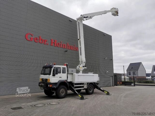 Plate-forme de levage MAN LE 18.280 4x4 Altec TA 60 3 Persons 20.3 meter ...