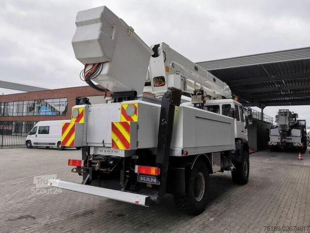 Plate-forme de levage MAN LE 18.280 4x4 Altec TA 60 3 Persons 20.3 meter ...