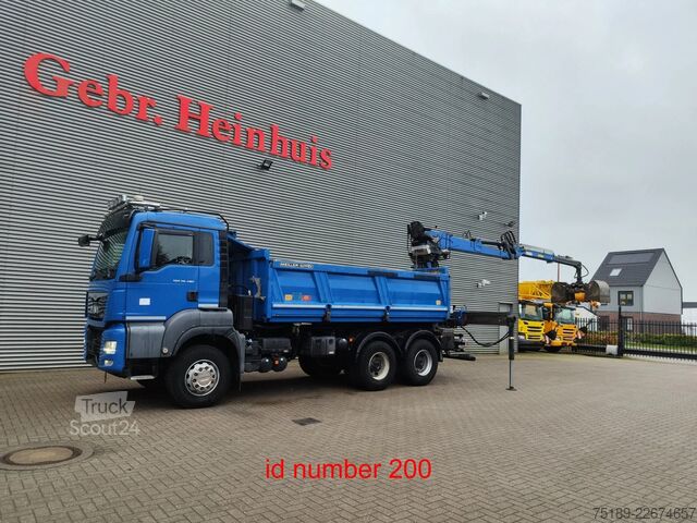 Dumper MAN TGS 26.480 6x4 Meiller 3 Seitenkipper Penz 20LP...