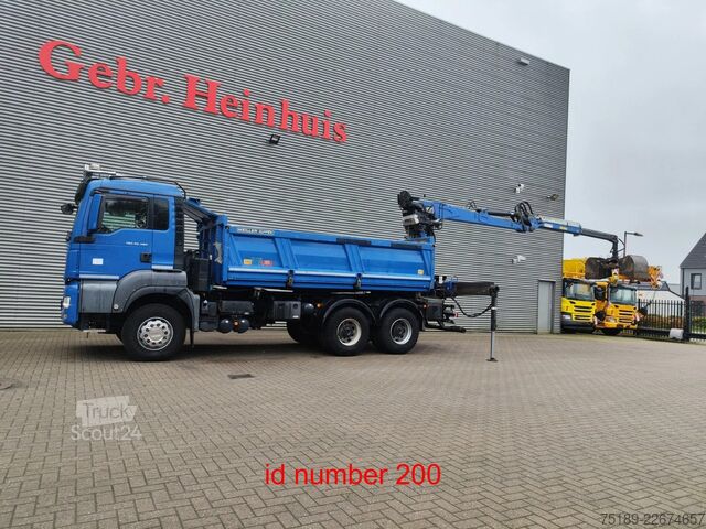 Dumper MAN TGS 26.480 6x4 Meiller 3 Seitenkipper Penz 20LP...
