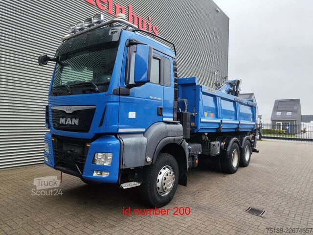 Dumper MAN TGS 26.480 6x4 Meiller 3 Seitenkipper Penz 20LP...