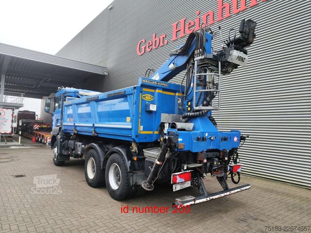 Dumper MAN TGS 26.480 6x4 Meiller 3 Seitenkipper Penz 20LP...