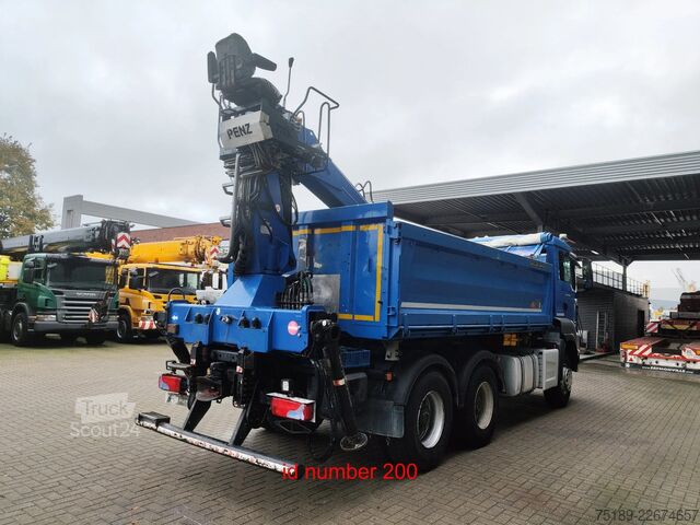Dumper MAN TGS 26.480 6x4 Meiller 3 Seitenkipper Penz 20LP...