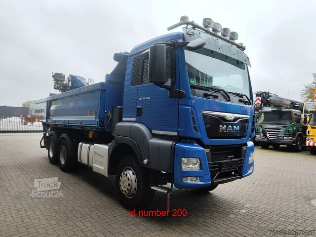 Dumper MAN TGS 26.480 6x4 Meiller 3 Seitenkipper Penz 20LP...