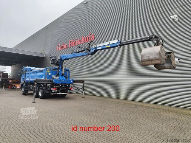 شاحنة قلابة MAN TGS 26.480 6x4 Meiller 3 Seitenkipper Penz 20LP...